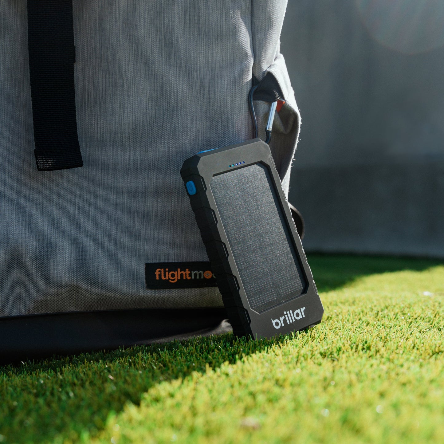 Solar USB Power Bank 8000mAh LED Torch